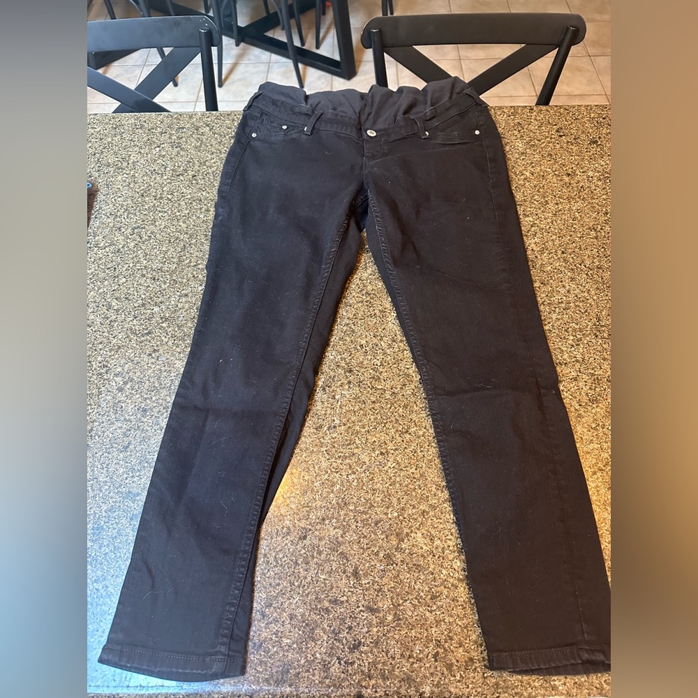 H&M maternity jeans size L skinny